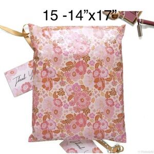 4/$20 -Spring Bloom Poly Mailers 14”x17”